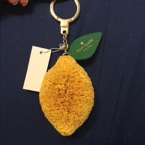 Kate Spade Lemon Keychain